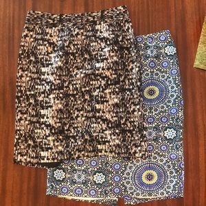 Bundle of 2 Banana Republic Size 6 pencil skirts/work skirts